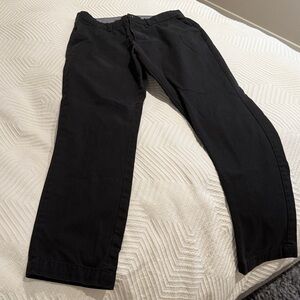 Banana Republic Aiden Fit Black Pants